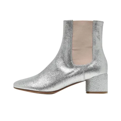 Maison Margiela Chelsea Boots Women's Silver Nude