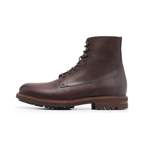 Brunello Cucinelli Ankle Boots Men Dark Brown