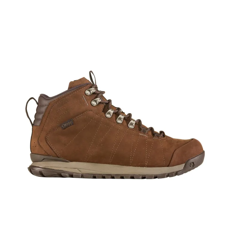 Oboz Footwear Bozeman Cushioned Slip-Resistant Low-Top Outdoor Shoes Men's Brown-1