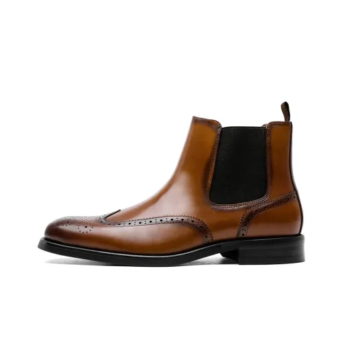 Desai Chelsea Boot Men Brown