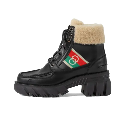 GUCCI Interlocking Collection Ankle Boots Women's