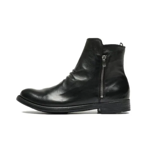 Officine Creative Hive 054 Leather Ankle Boots