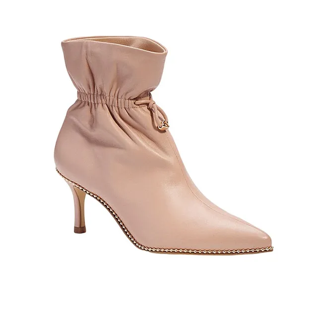 COACH Ankle Boots 6.5cm Women's Nude-2