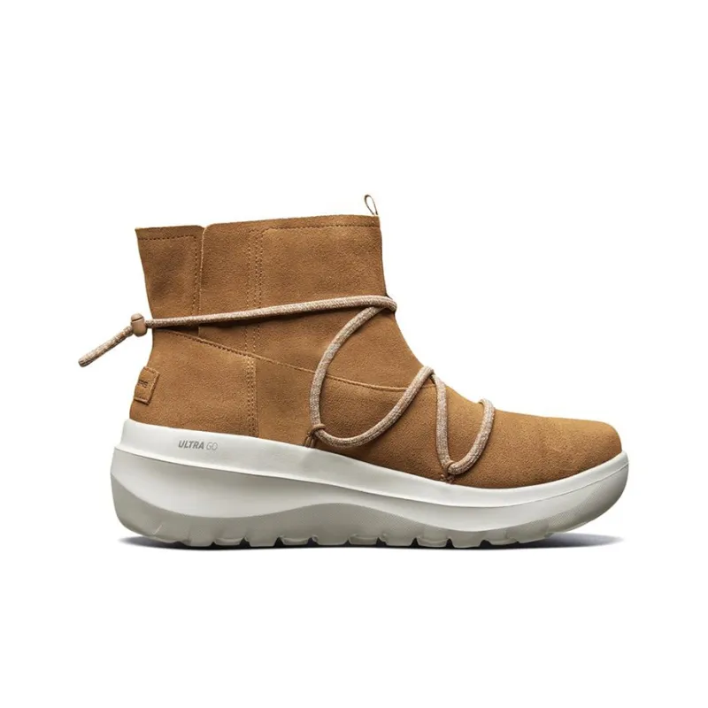Skechers Skyhigh Ultra Thermal Short Snow Boots Women's Chestnut-1