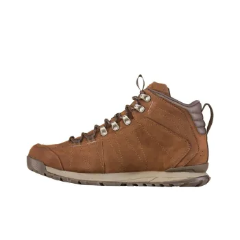 Oboz Footwear Bozeman Cushioned Slip-Resistant Low-Top Outdoor Shoes Men's Brown