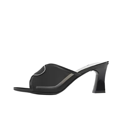 LESELE Slide Slippers Women's Black/Ecru