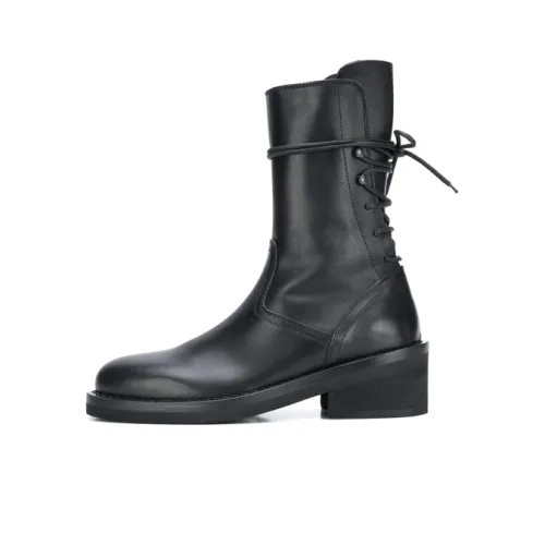 Ann Demeulemeester Knee-high Boots Women's High-Top Black