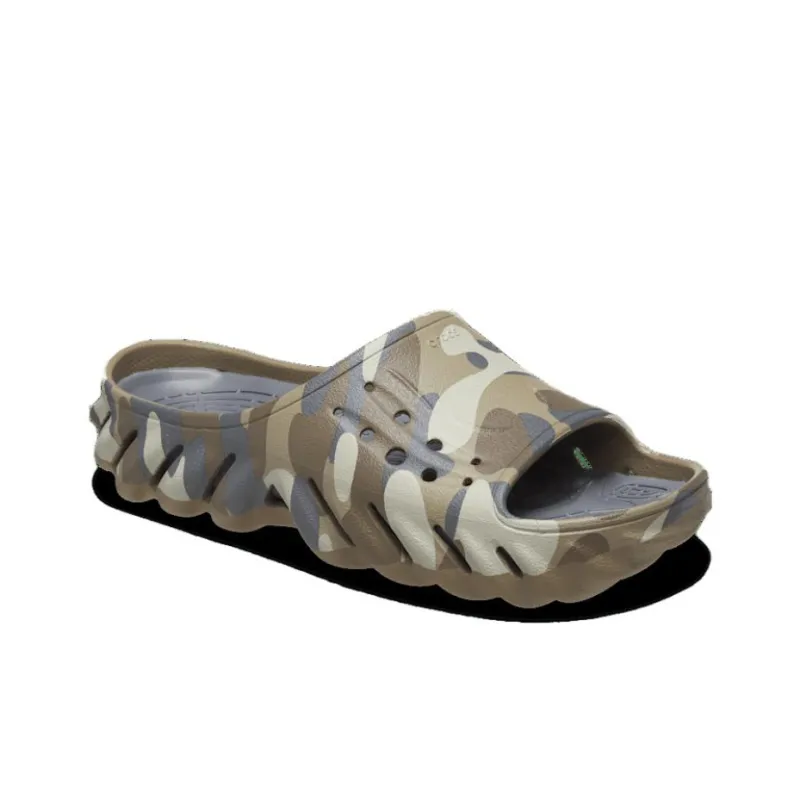 Crocs Echo Camo Redux Slides 'Charcoal'-2