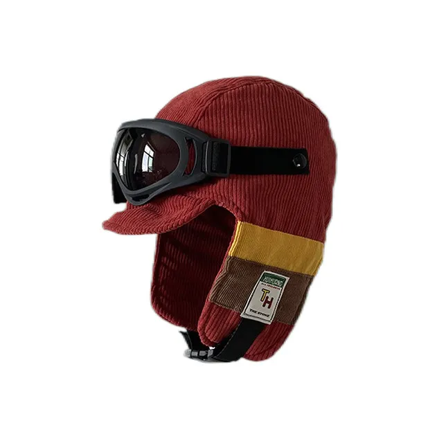 FREE RABBITⅡ Glass Detachable Trapper Hats Unisex-2