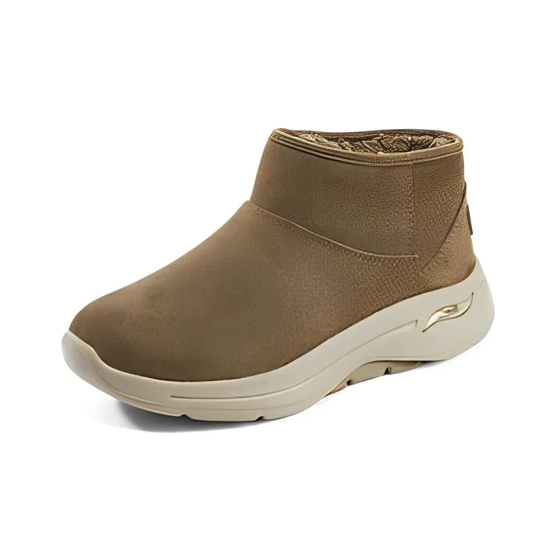 Skechers Arch Fit Arch Fit Thermal Coverage Ankle Length Snow Boots Women's Brown-2