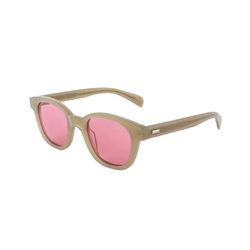 Paul Smith Acetate Irregular Shape Sunglasses Unisex Brown-0