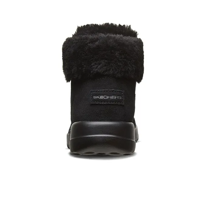 Skechers ON THE GO Joy Thermal Short Snow Boots Women's All Black-3