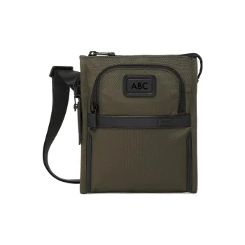 TUMI Nylon Messenger Bag Shoulder Bag Crossbody Bag Small Size Men's Umber