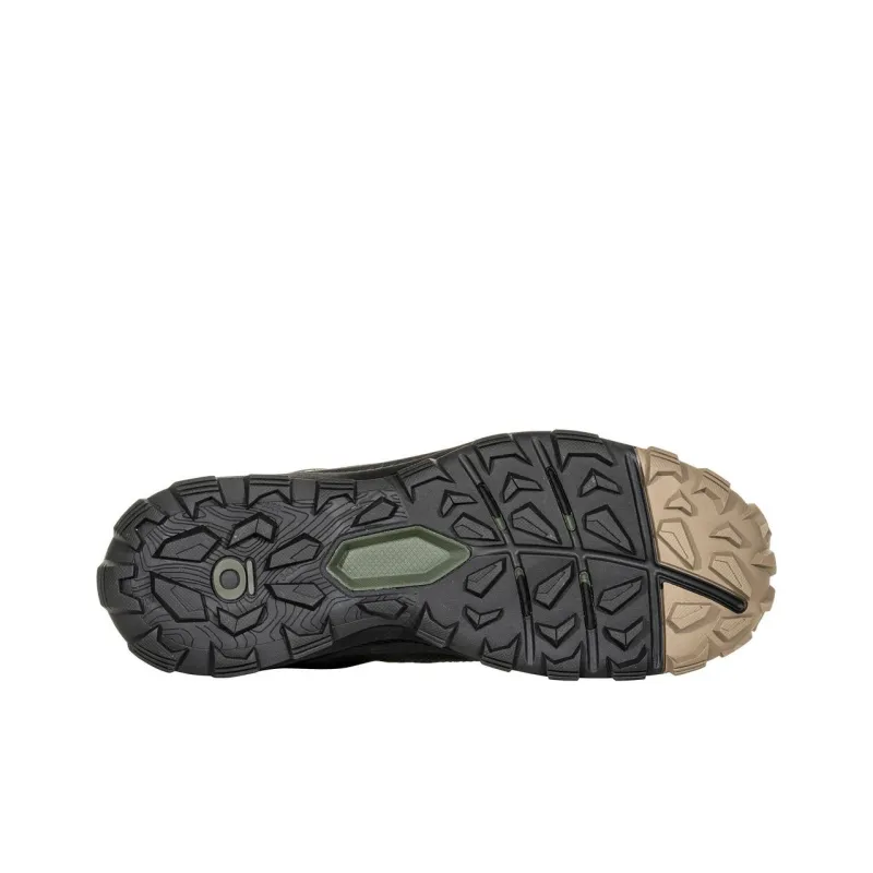 Oboz Footwear Katabatic Waterproof Cushioning Wear-Resistant Low-Top Outdoor Shoes Men's Green-5