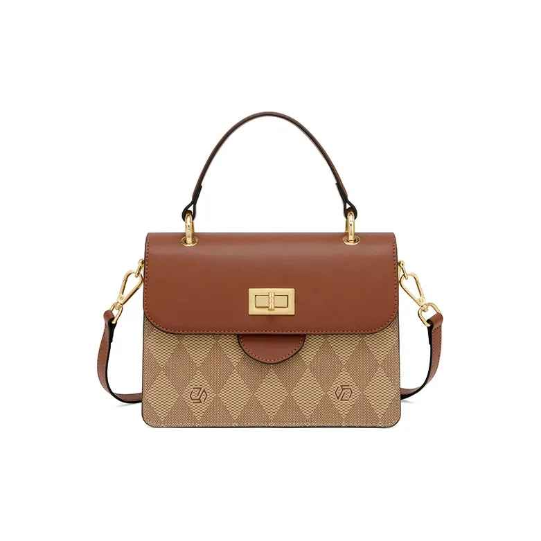 MashaLanti PVC Shoulder Bag Crossbody Bag Handbags Regular Women's Coffee-0