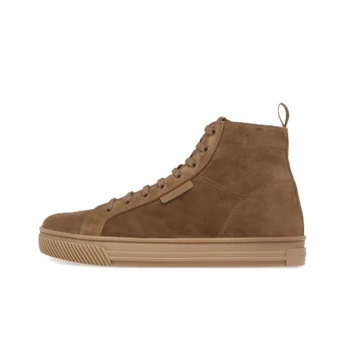 GIANVITO ROSSI 360 High-Top Skateboard Shoes Men's Brown