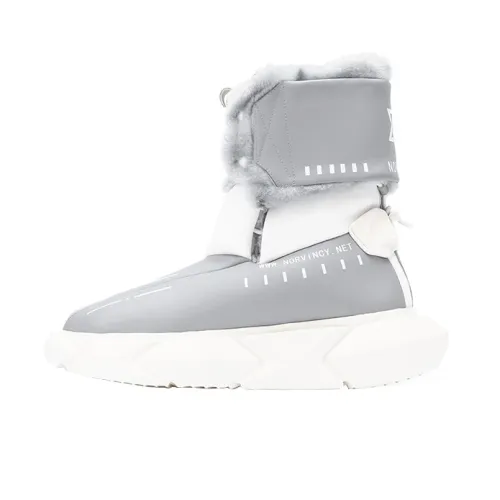 NORVINCY Snow Boots Unisex Bright Gray