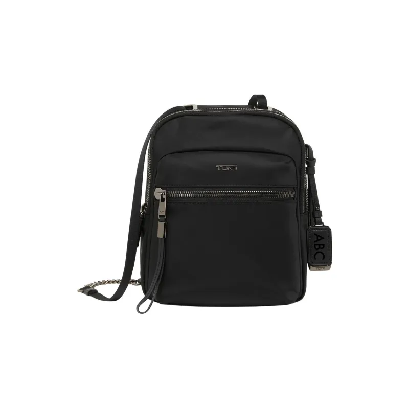 TUMI Nylon One Shoulder Crossbody Backpack Regular Unisex Black-0