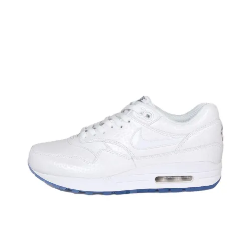 Nike Air Max 1 White Metallic Silver Ice Women's