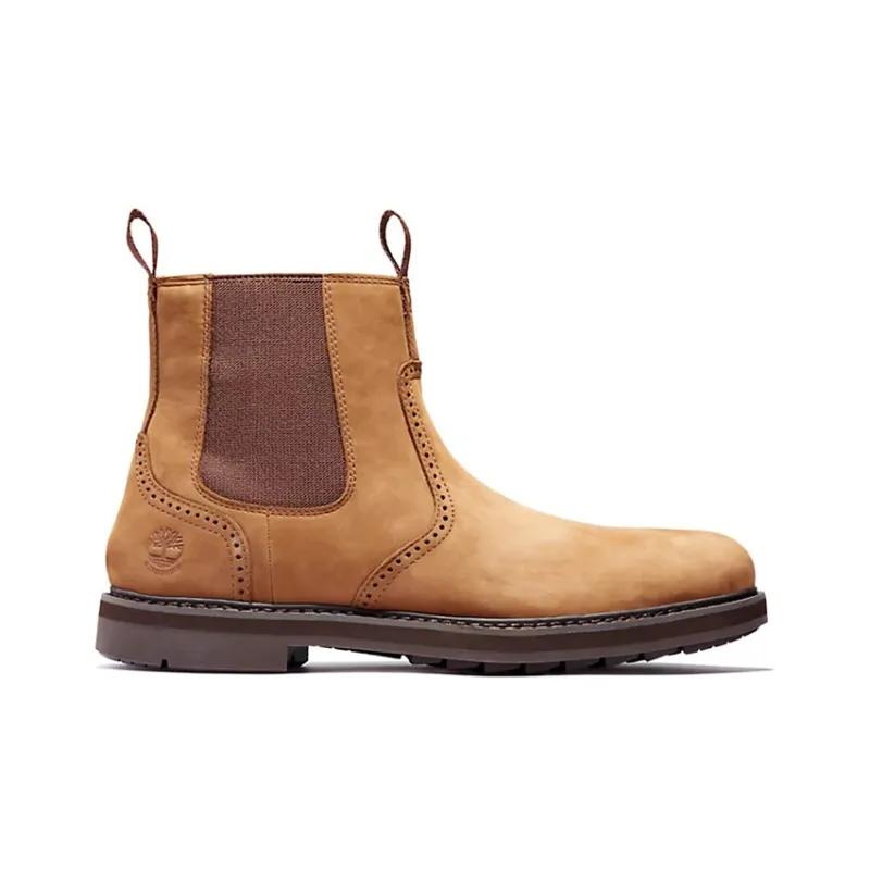 Timberland Squall Canyon Short Chelsea Boots Men's Brown-1