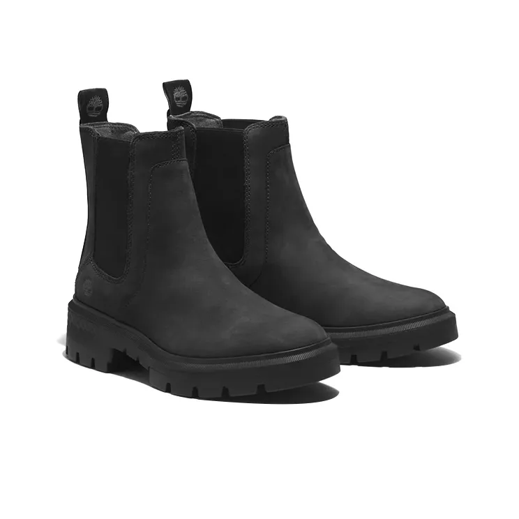 Timberland Courmayeur Valley Chelsea 'Black Nubuck' Women's-2