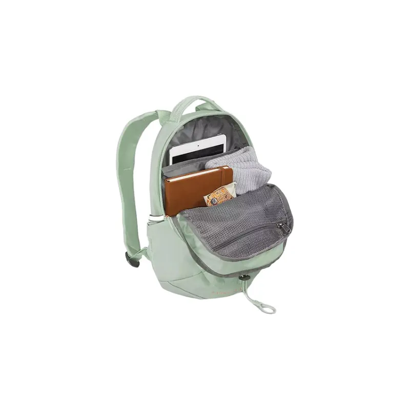 THE NORTH FACE Recycled Nylon Backpack Mini Women's Mist Sage/Burnt Coral Metallic-3