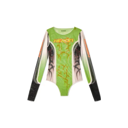 HERON PRESTON Bodysuits Women's Green