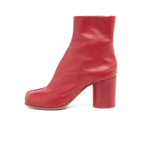 Maison Margiela Tabi Ankle Boots Women's Red