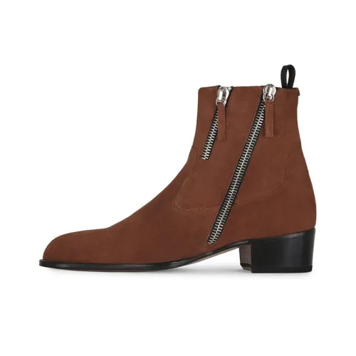 Giuseppe Zanotti Ankle Boots Men Tan