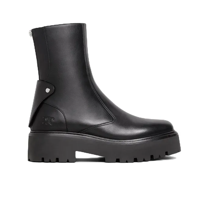 CELINE Bulky Ankle Boots Women's Black-1