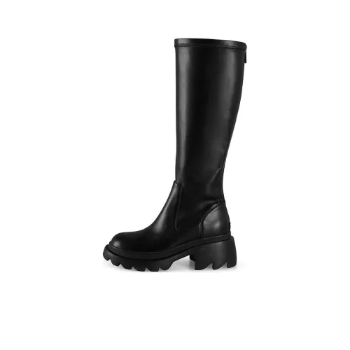 TOOMANYSHOES Knee-high Boots Women's Black