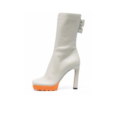 OFF-WHITE Ankle Boots Women's Gray