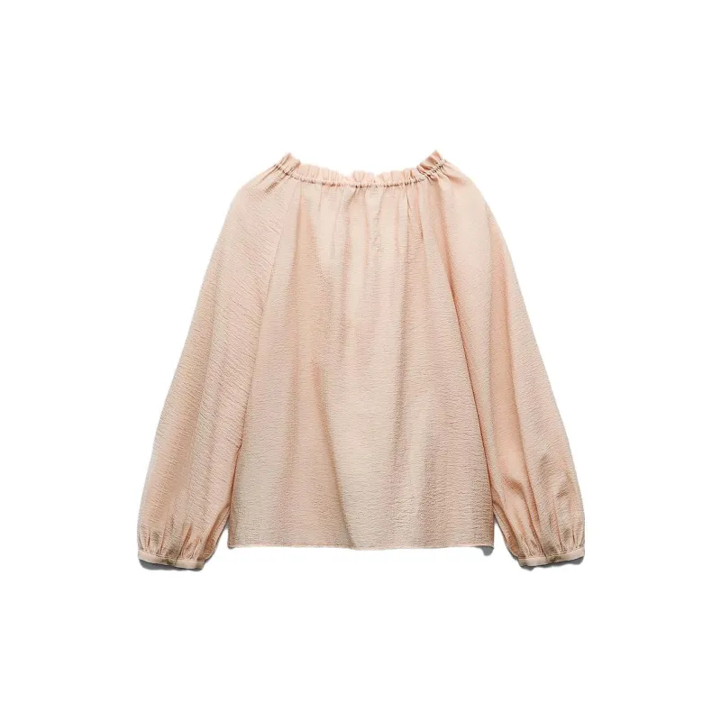 ZARA Shirts Women's Light Pink-1
