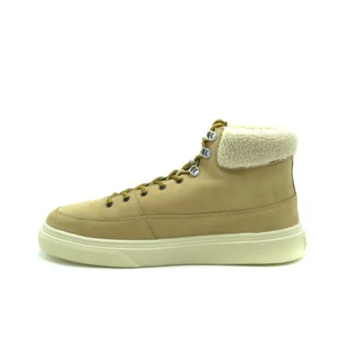 HOGAN Ankle Boots Men Yellow