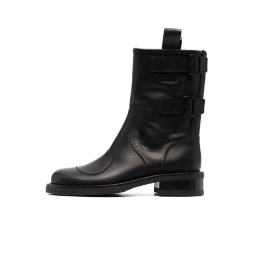 BUTTERO Elba Leather Mid-calf Boots