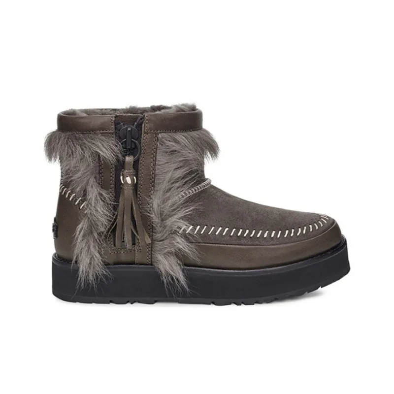 Timberland Fluff Punk Classic Boot 'Brown' Women's-1