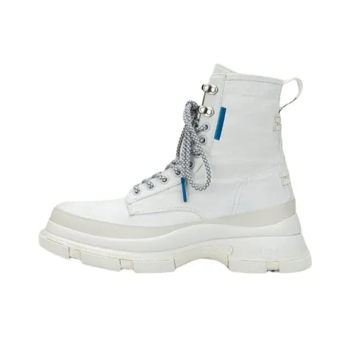 Both Gao Eva Ankle Boots Men White