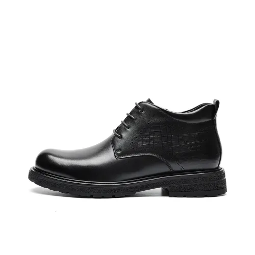 C°BANNER Ankle Boots Men Black