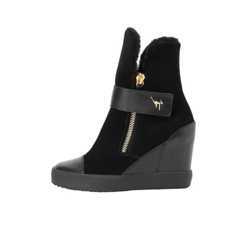 Giuseppe Zanotti Aleta 75mm Wedge Ankle Boots