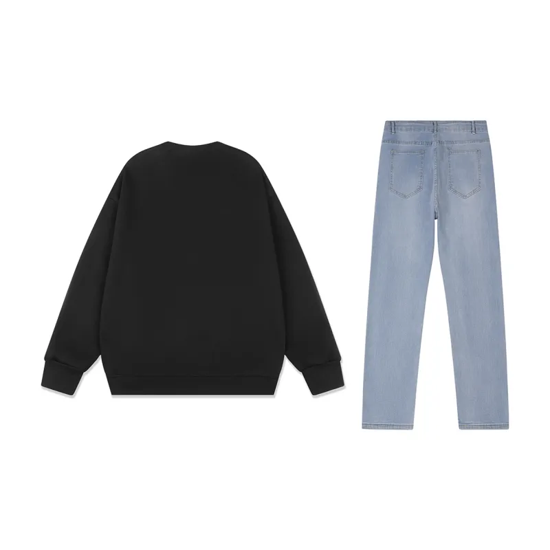 SWAMP AREA Sweatshirt Sets Unisex-37