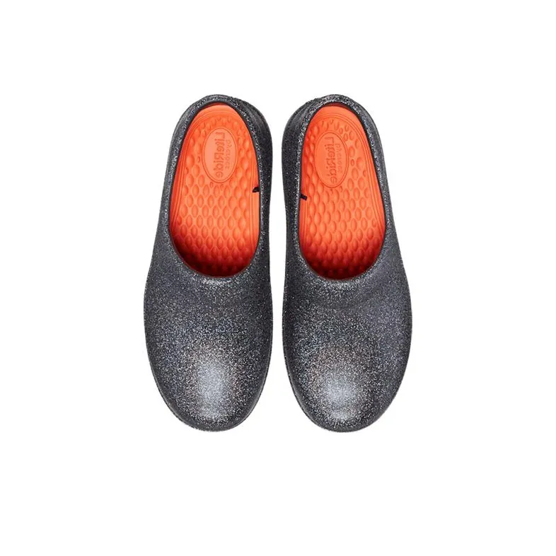 Crocs Neria Pro Li Literide Work Clogs 'Silver Grey' Women's-3