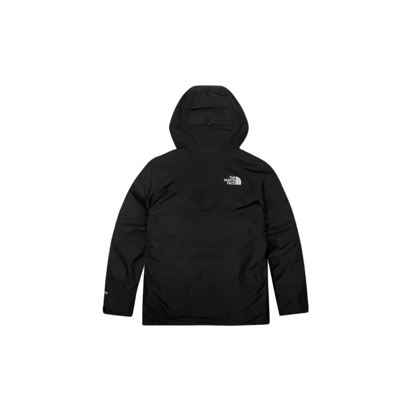 THE NORTH FACE Outdoor Hiking Waterproof, Windproof, Breathable, And Abrasion Resistant Windbreaker Jacket Men's Black-1
