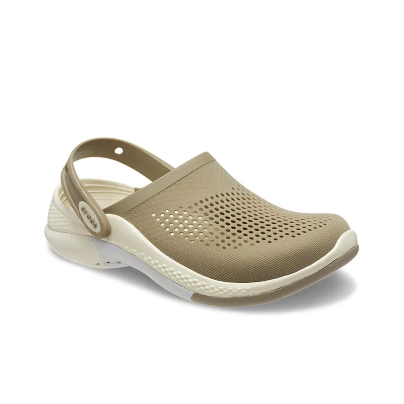 Crocs LiteRide 360 Ombre Marbled Clogs 'Khaki Bone'-2