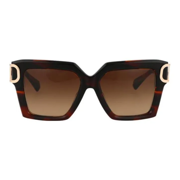 Valentino Oversized Frame Sunglasses-1