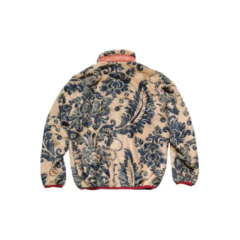 Kapital Damask Fleece Zip Up-1