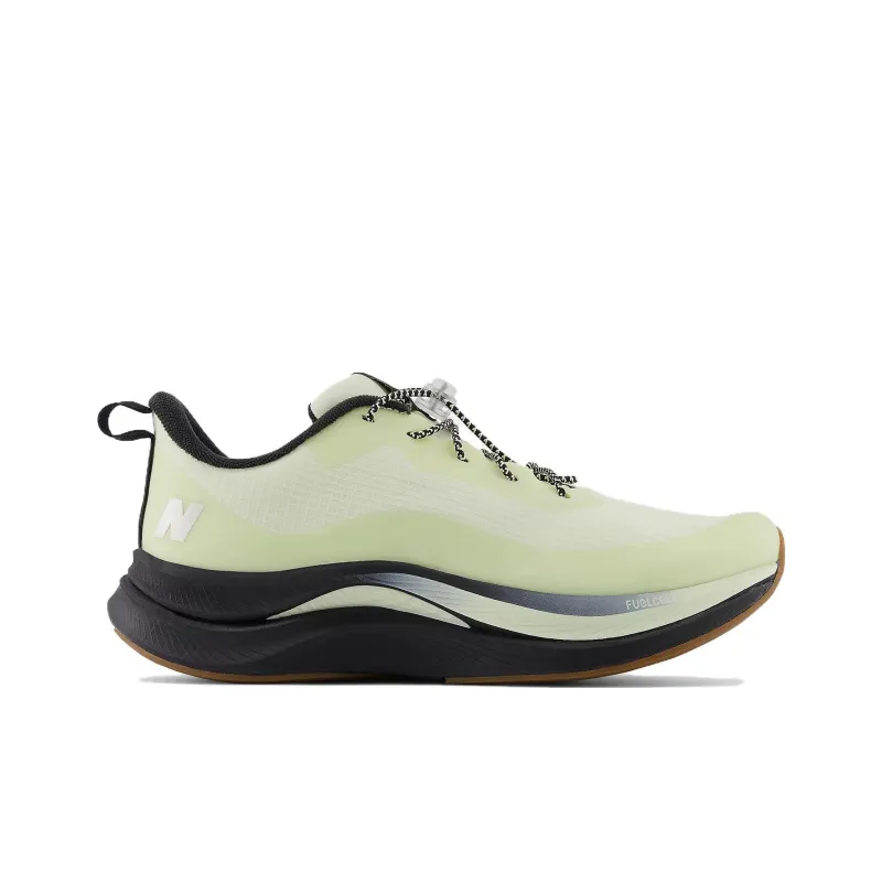 New Balance FuelCell Propel V4 Cushioned Slip Resistant Abrasion Resistant Low Top Running Shoes Women's Yellow Black-1
