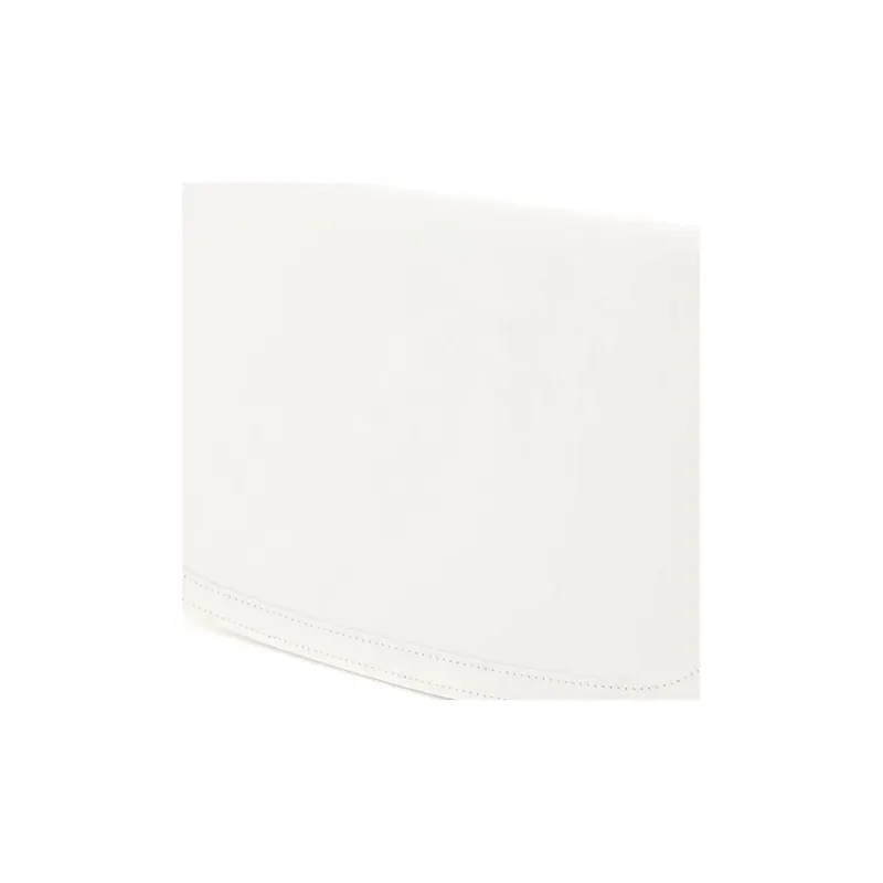 FANSIZHE Greca Goddess Cow Leather Clutch Women's White-4