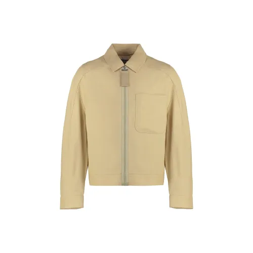 Jacquemus Jackets Men Khaki