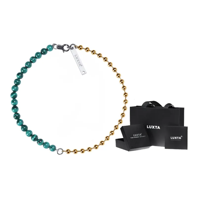 LUXTA Malachite Necklaces Men's-4