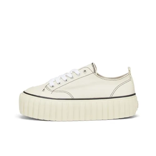 DIESEL S-Hanami Skateboard Shoes Women's Low-Top White